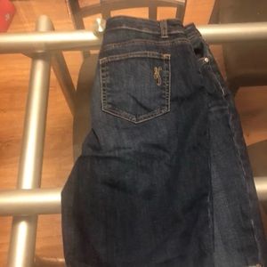 Size 10 Bermuda jean shorts. Brand new.